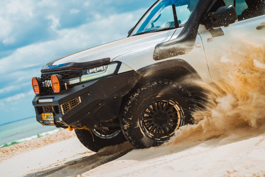 LAND CRUISER  300 SERIES GR FLARE KIT WITH MUDFLAPS (FULL-SET) - WF300GRMF