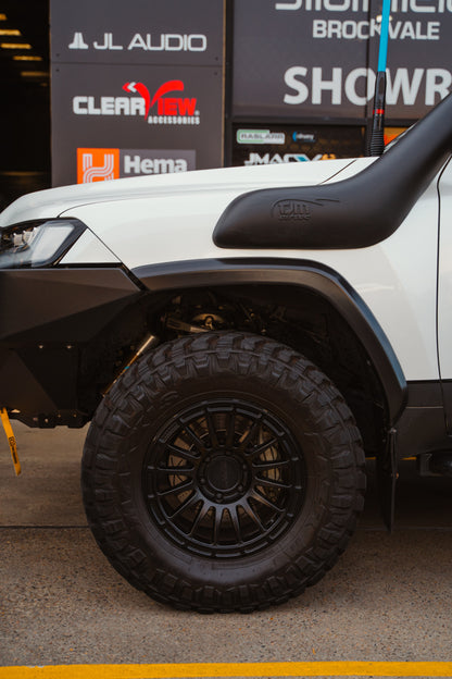 LAND CRUISER  300 SERIES GR FLARE KIT WITH MUDFLAPS (FULL-SET) - WF300GRMF