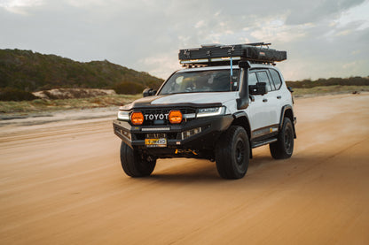 LAND CRUISER 300 SERIES FLARE KIT WITH MUDFLAPS (FULL-SET) - WF300MF